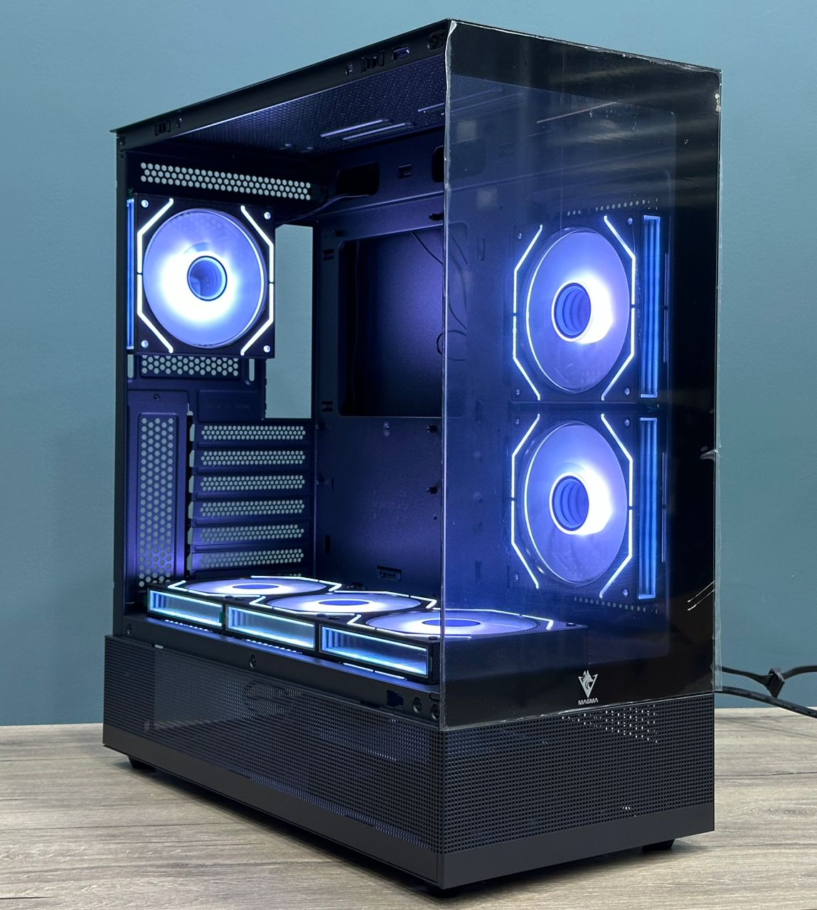 CASE MAGMA V930 6FANS ARGB BLACK